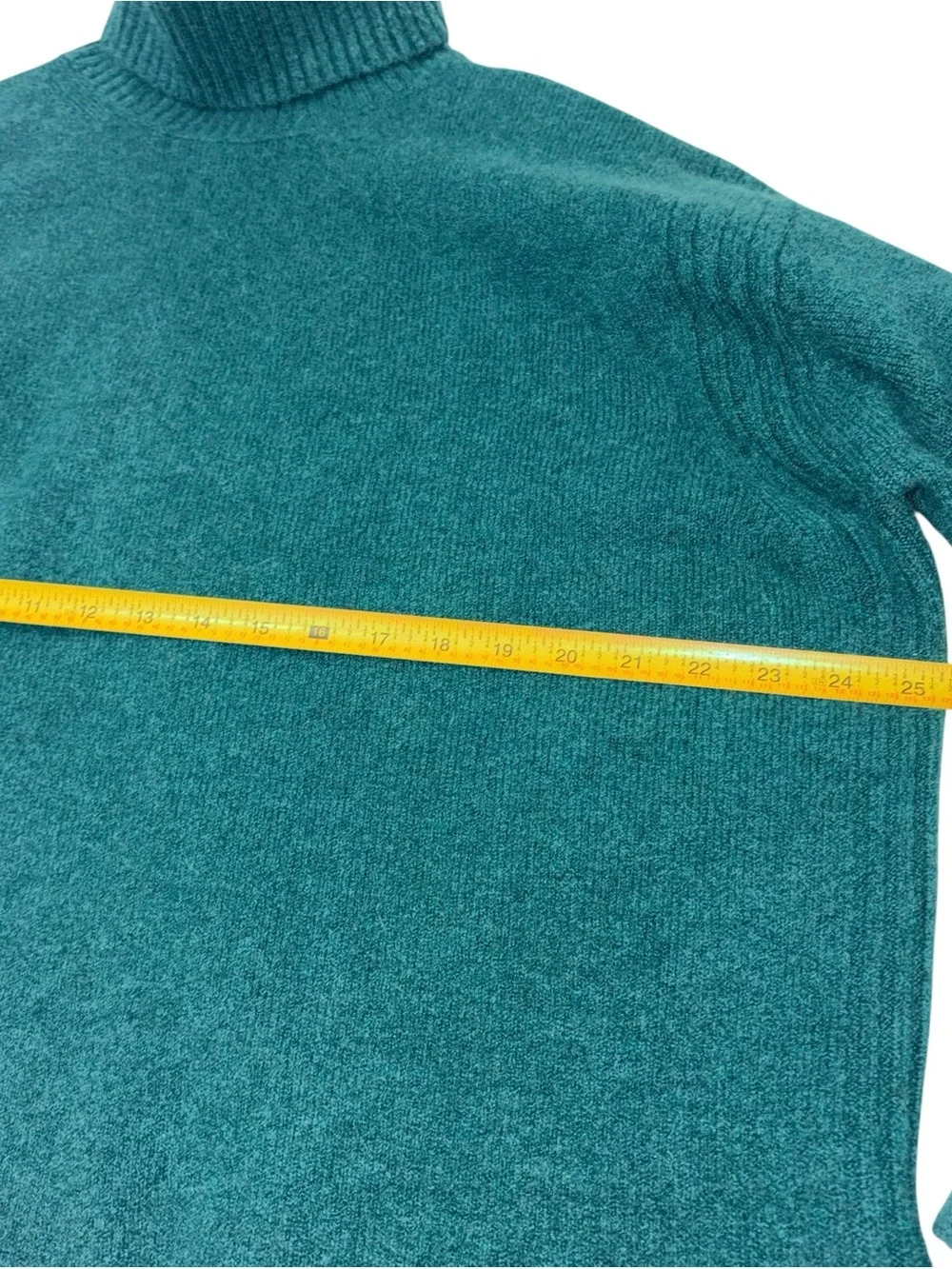 J.Crew Women's Teal Turtleneck Sweater size Large